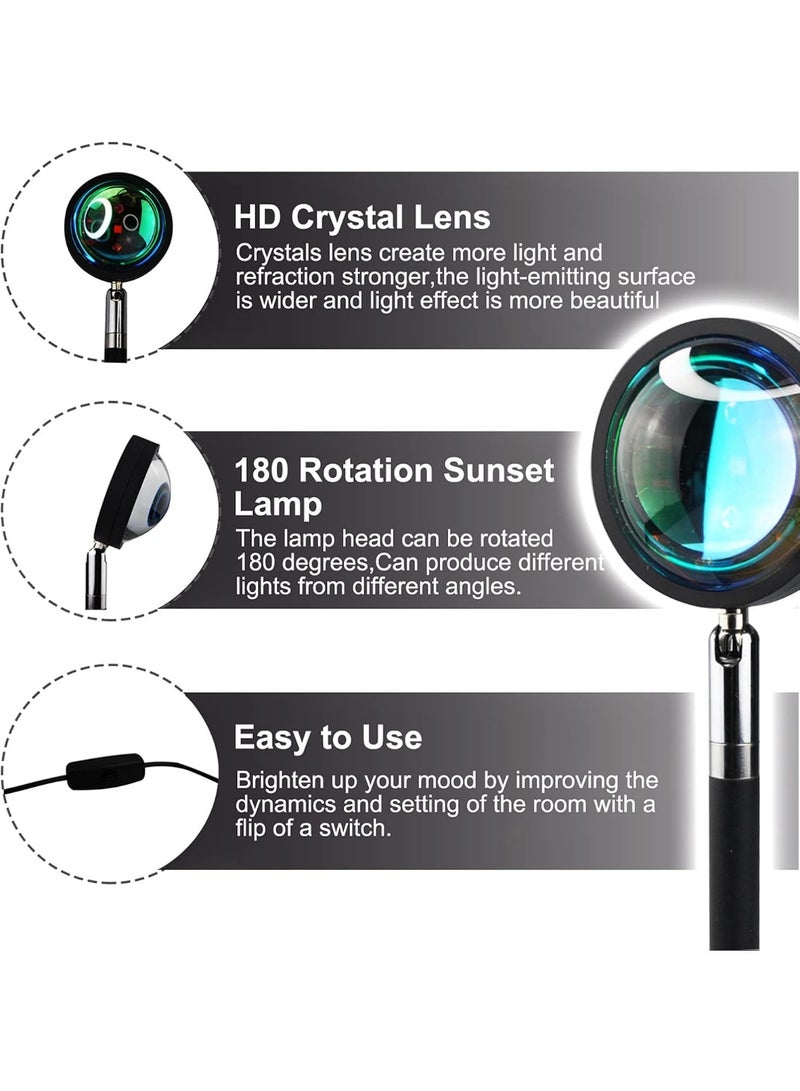 جينرال برو كشاف باك لايت غروب الشمس من GENPRO بدوران 180 درجة لإضاءة الديكور والتصوير الفوتوغرافيFC-16C1 - Image 5